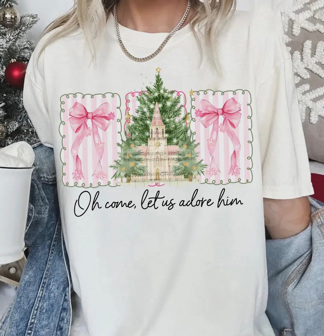 Let Us Adore Him Tee