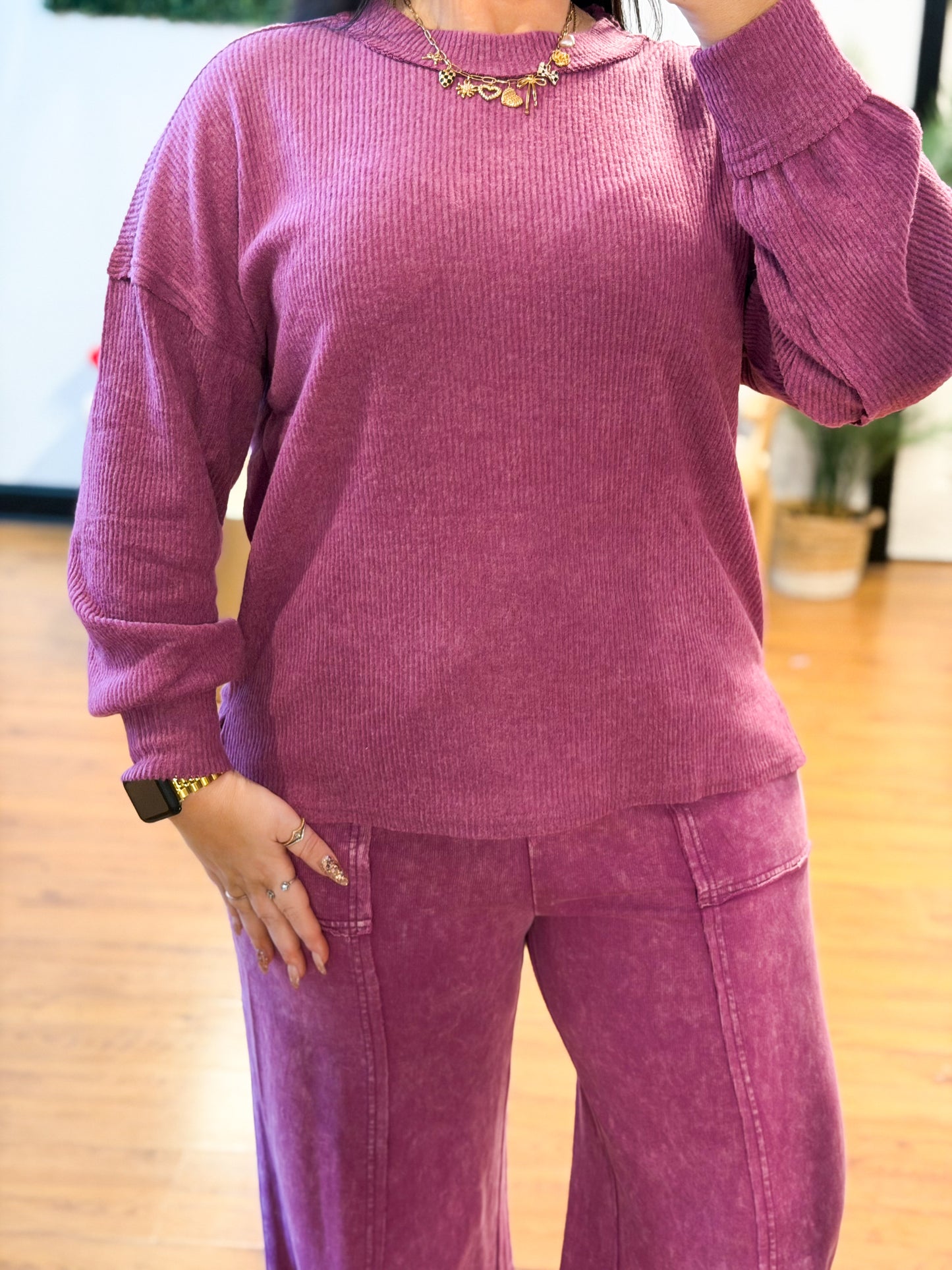 Easy Breeze Ribbed Top