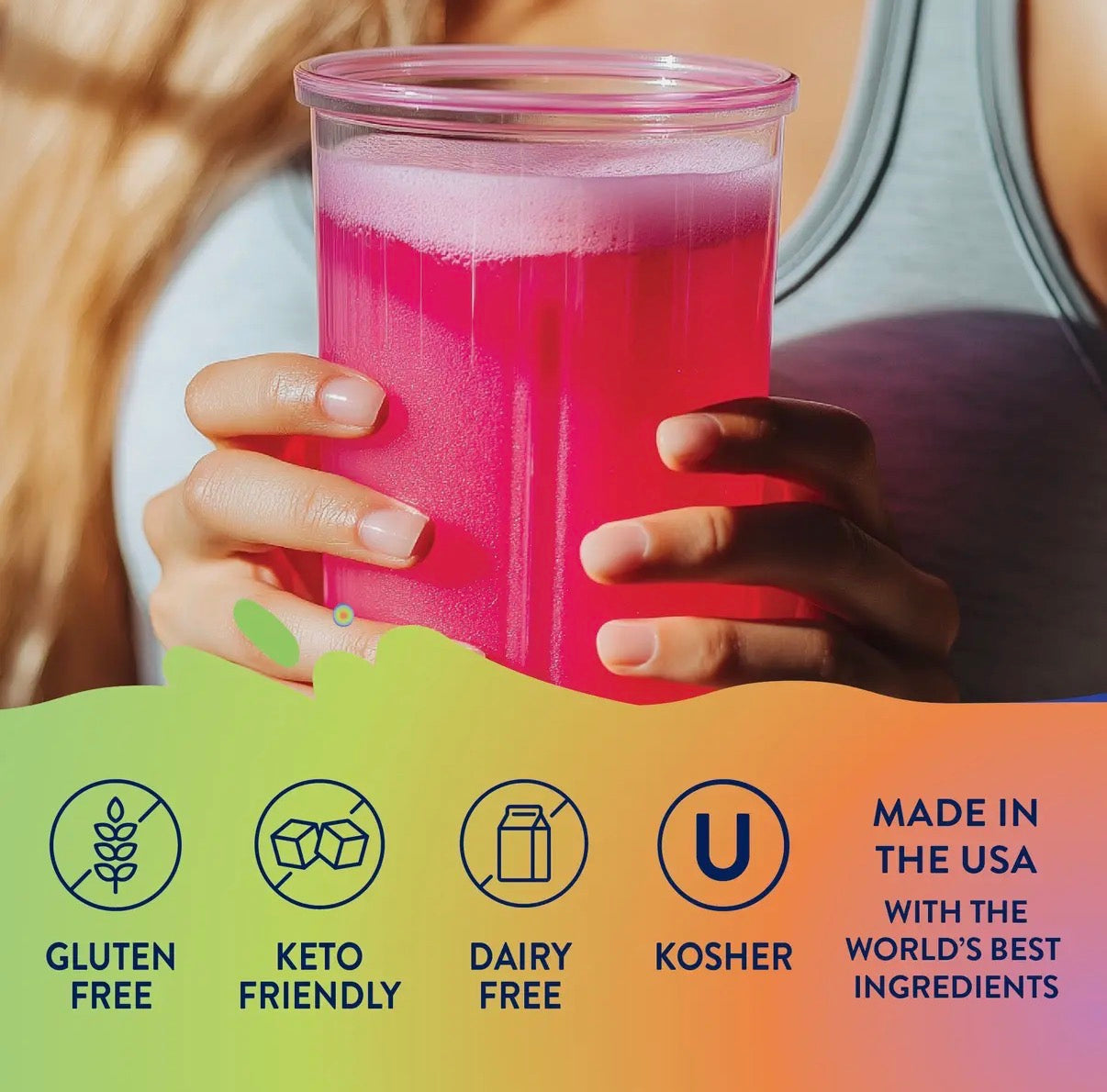 Sugar Free Strawberry Dragon Fruit Energy Syrup