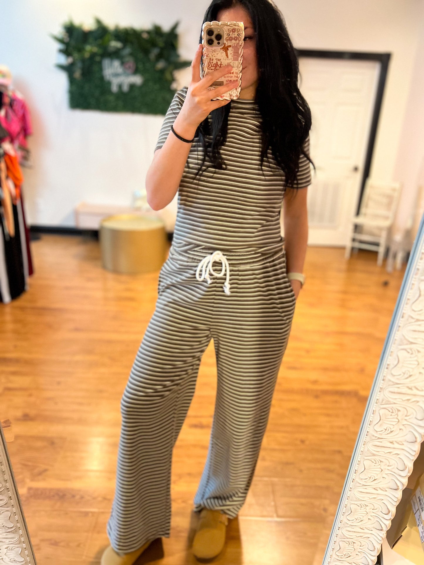 Easy Days Striped Lounge Set