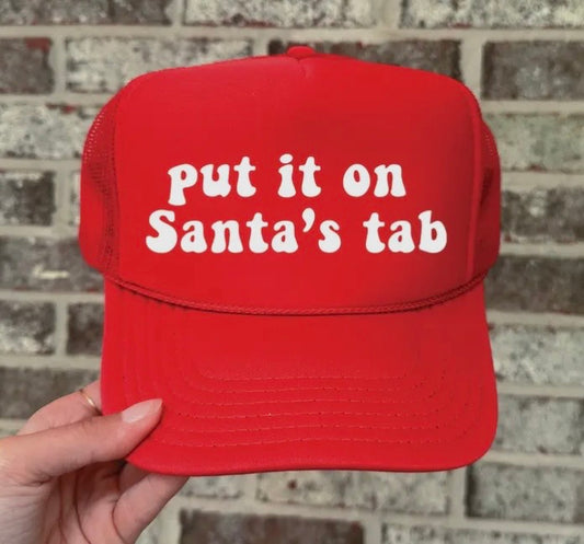 Santa’s Tab Trucker Hat