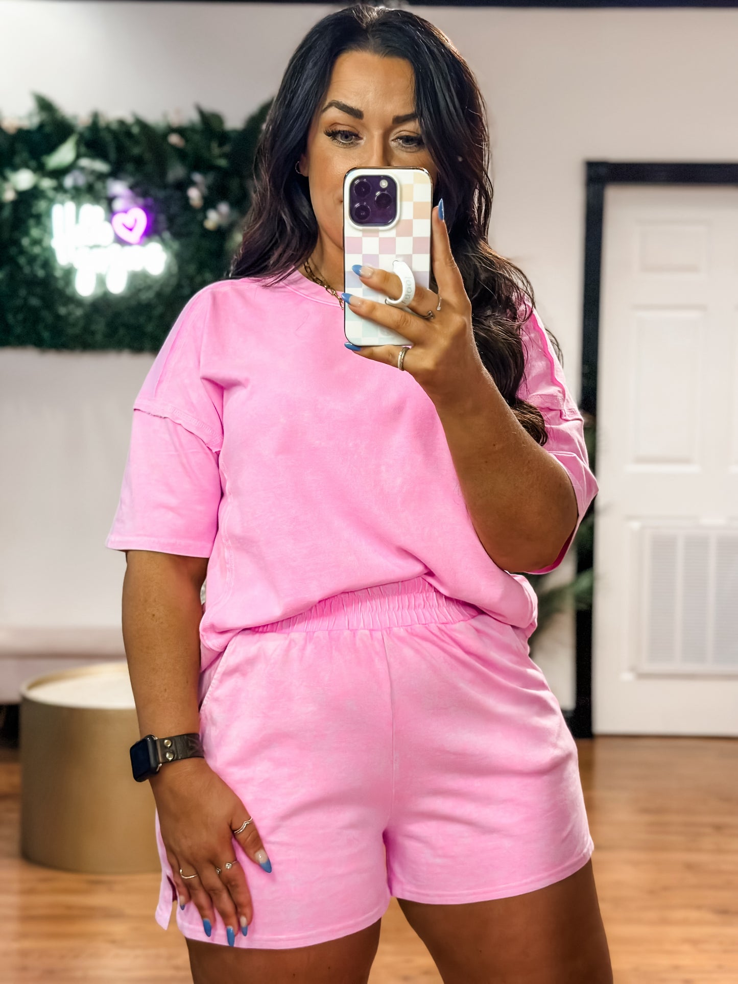 Easy Weekend Set, Fuchsia