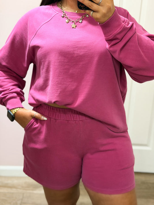 Weekend Ready Washed Set, Wine