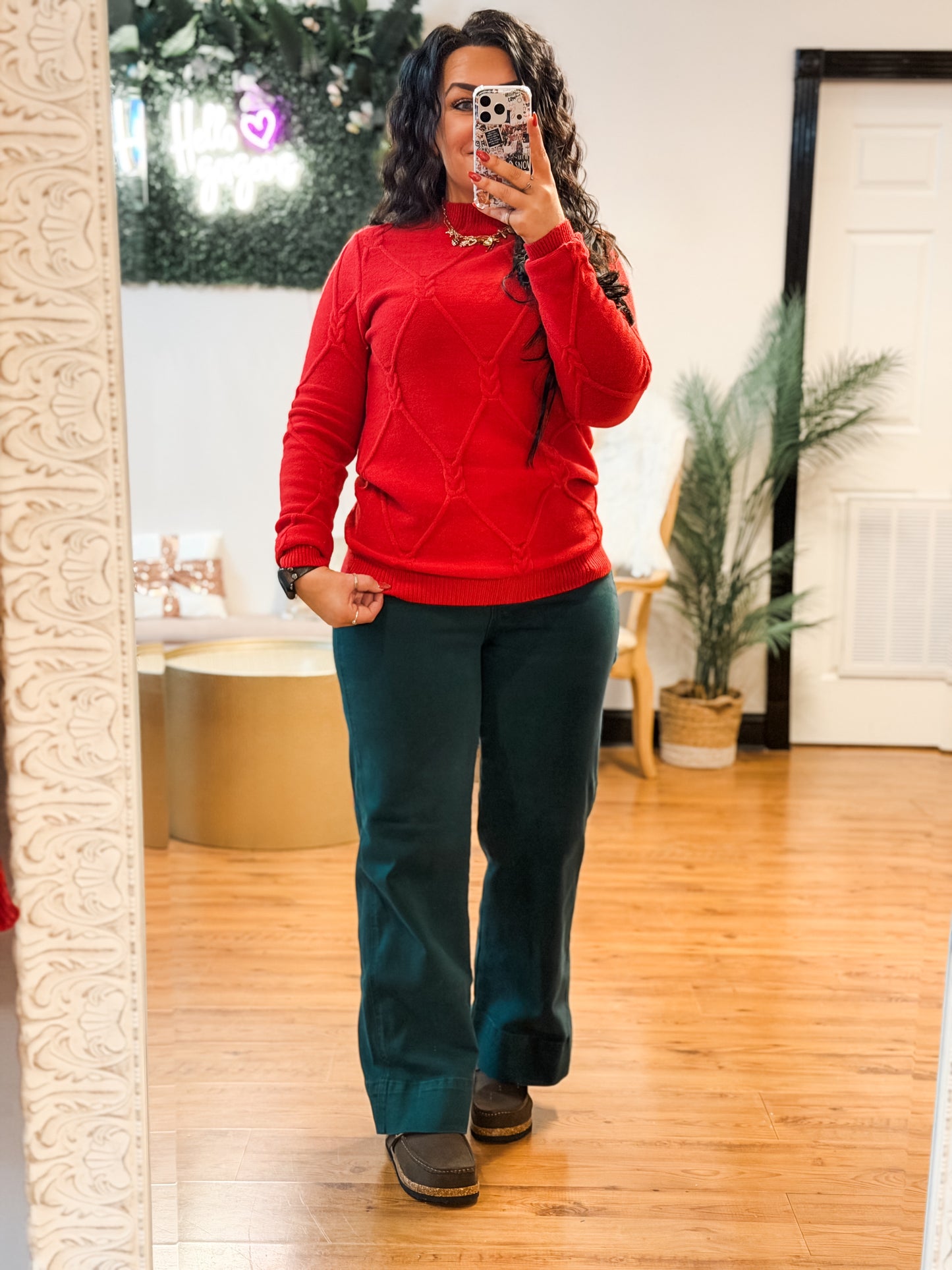Joy Tummy Control Wide Leg Jeans