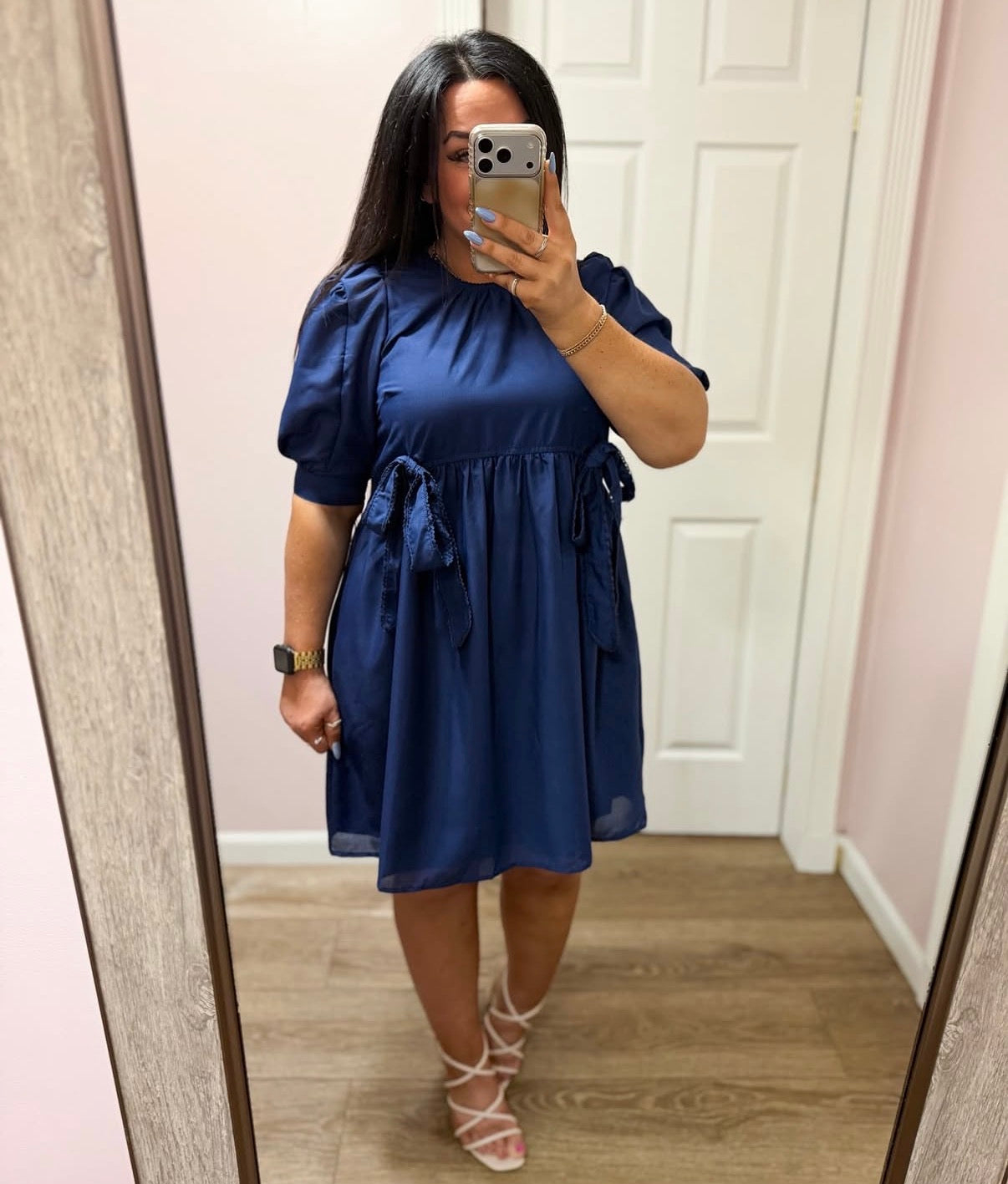 Live Your Life Bow Detail Dress