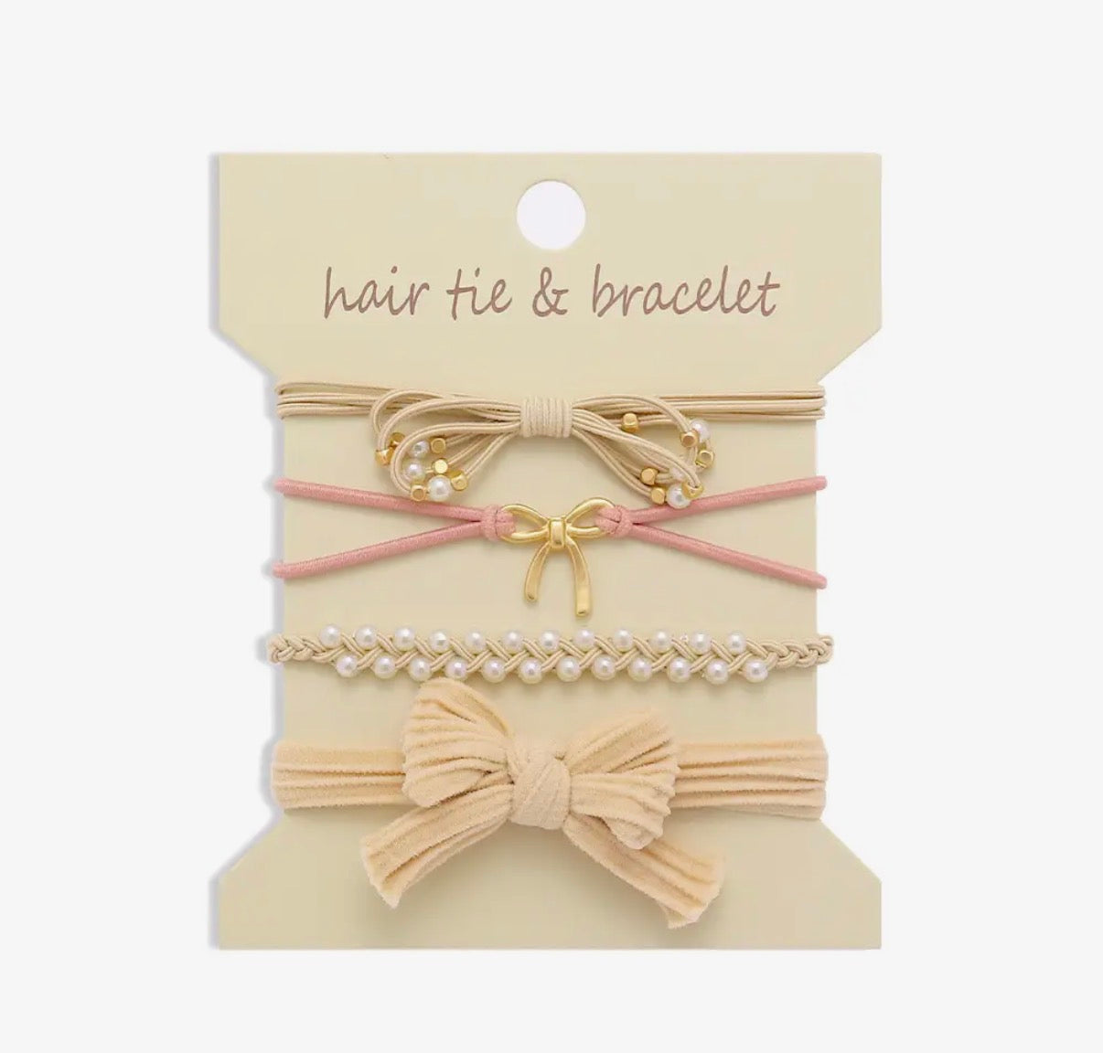 Boho Bracelet Hair Ties