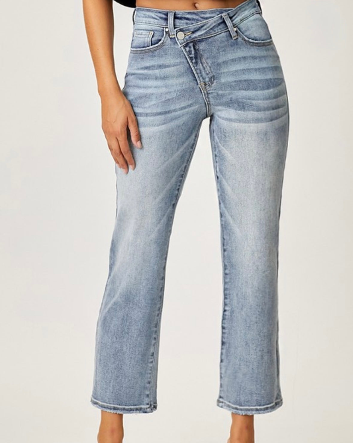 Cullen Crossover Straight Jeans