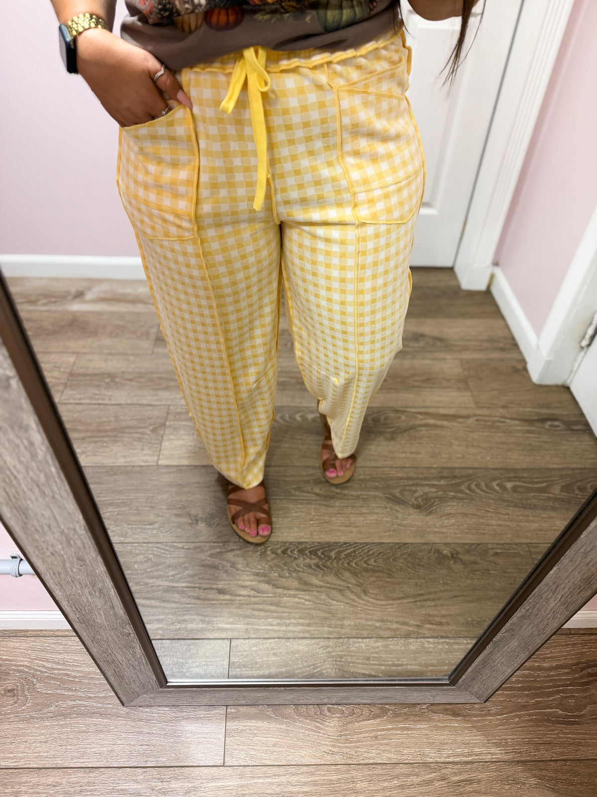 Check Me Out Barrel Utility Pants