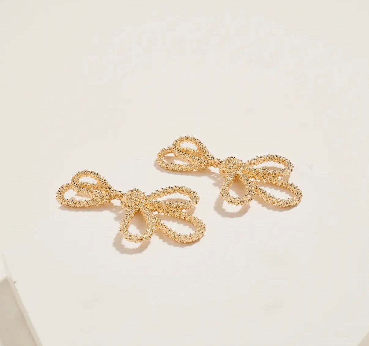 Textured Knotted Post Earrings