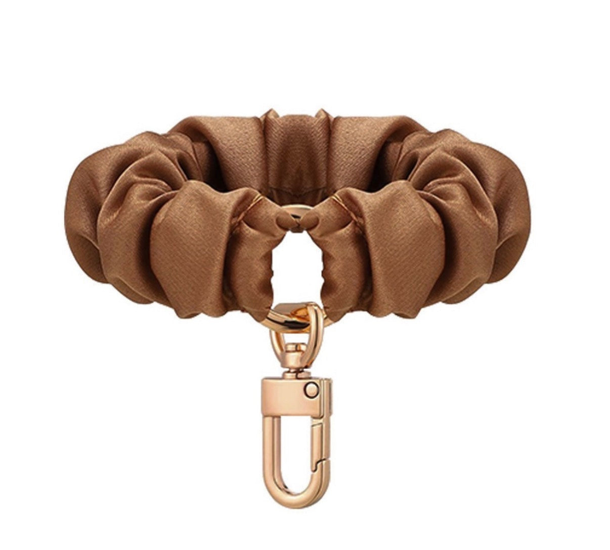 Scrunchie Keychain Wristlet