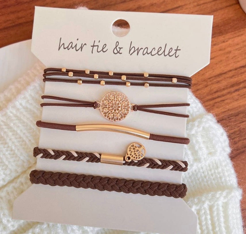 Boho Bracelet Hair Ties