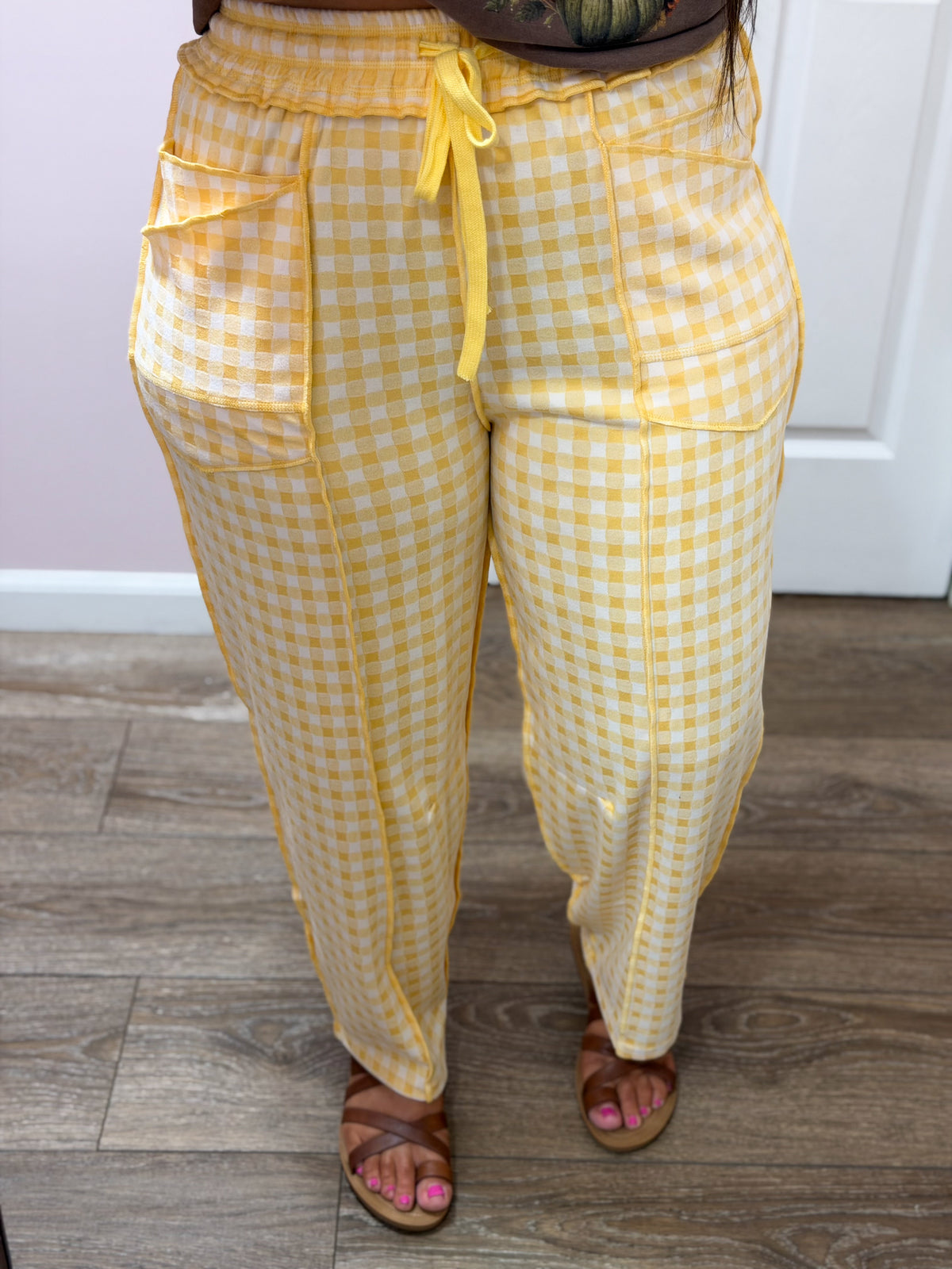Check Me Out Barrel Utility Pants