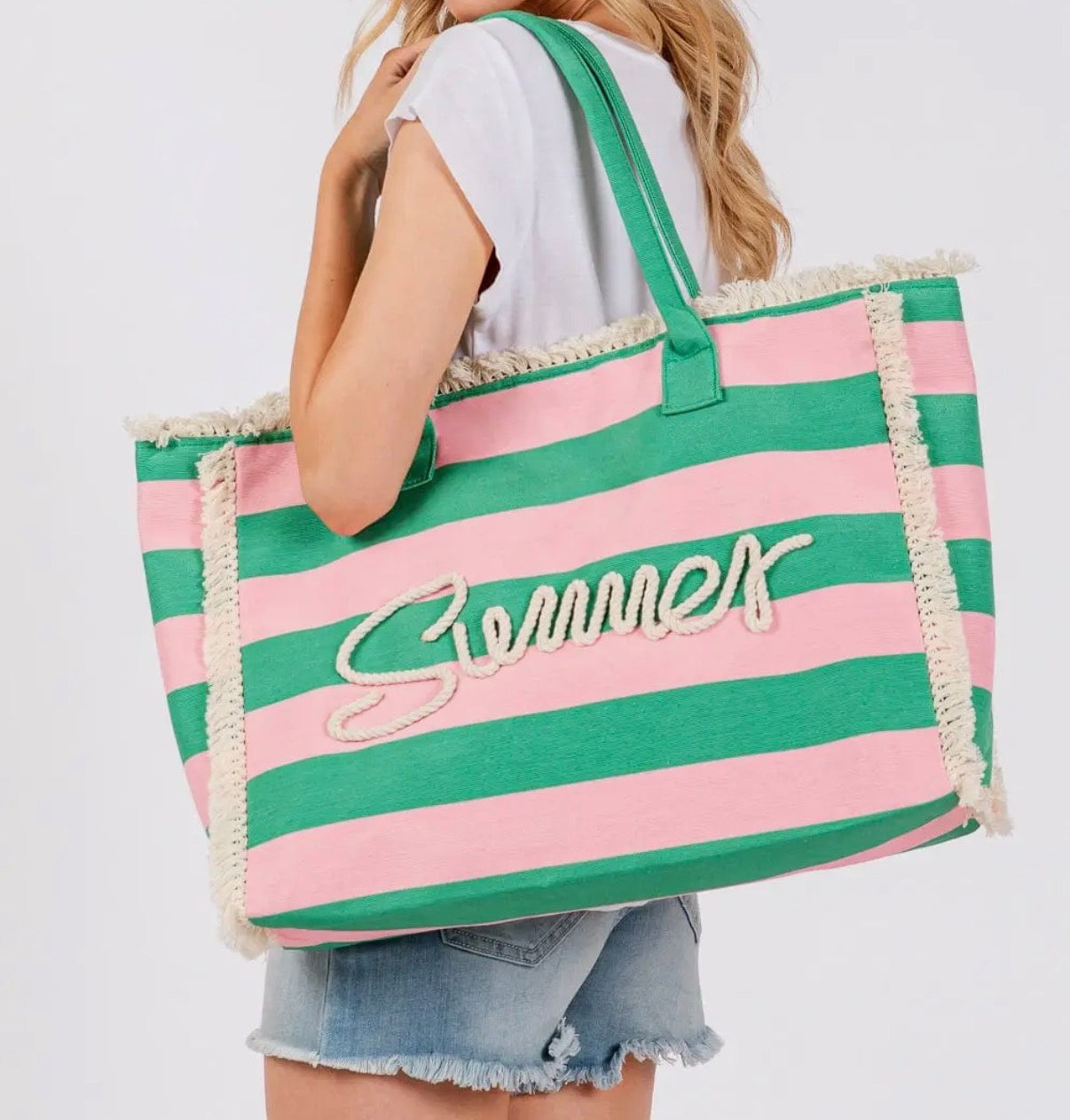 “Summer” Rope Tote