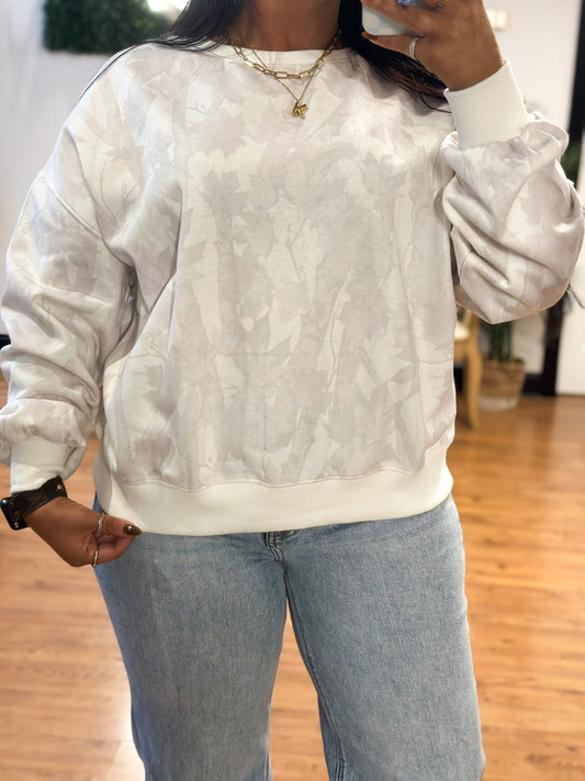 Camo Fleece Pullover