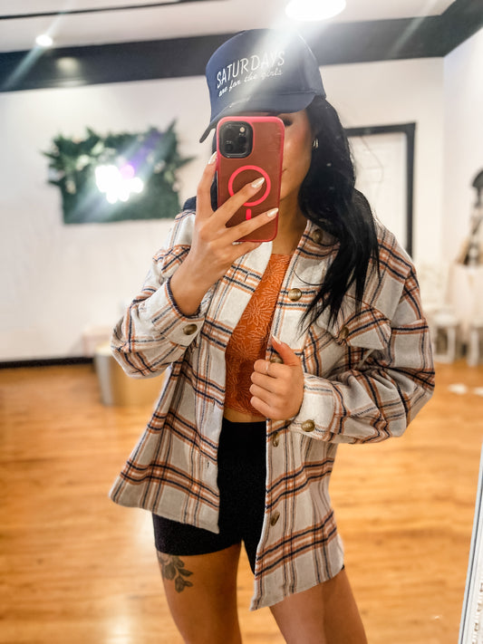 Pumpkin Patch Vibes Shacket