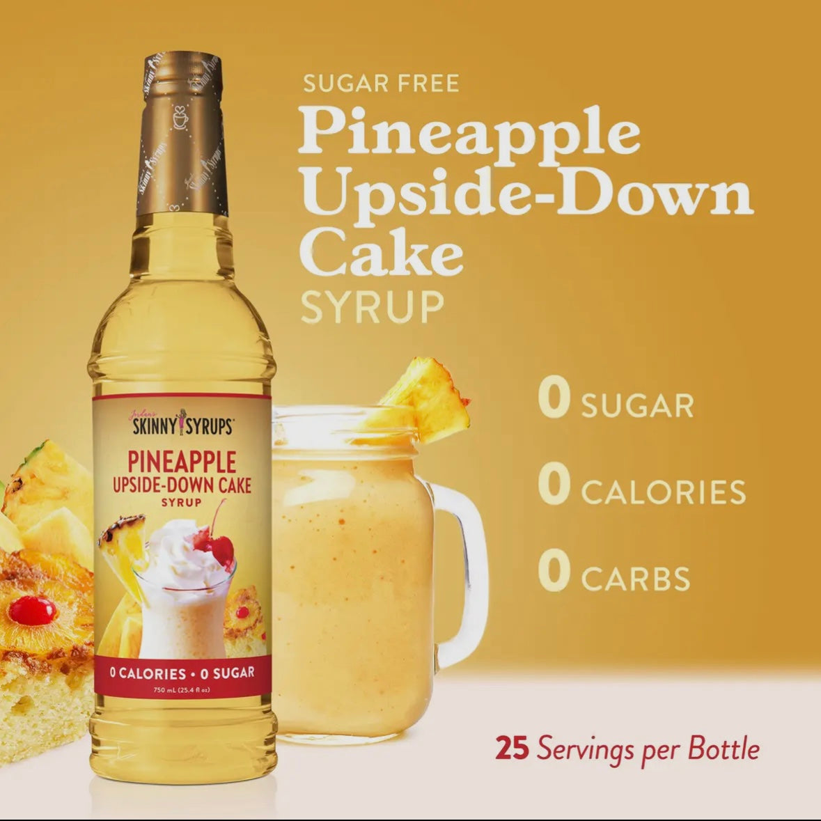 Sugar Free Pineapple Upside Down Cake Syrup