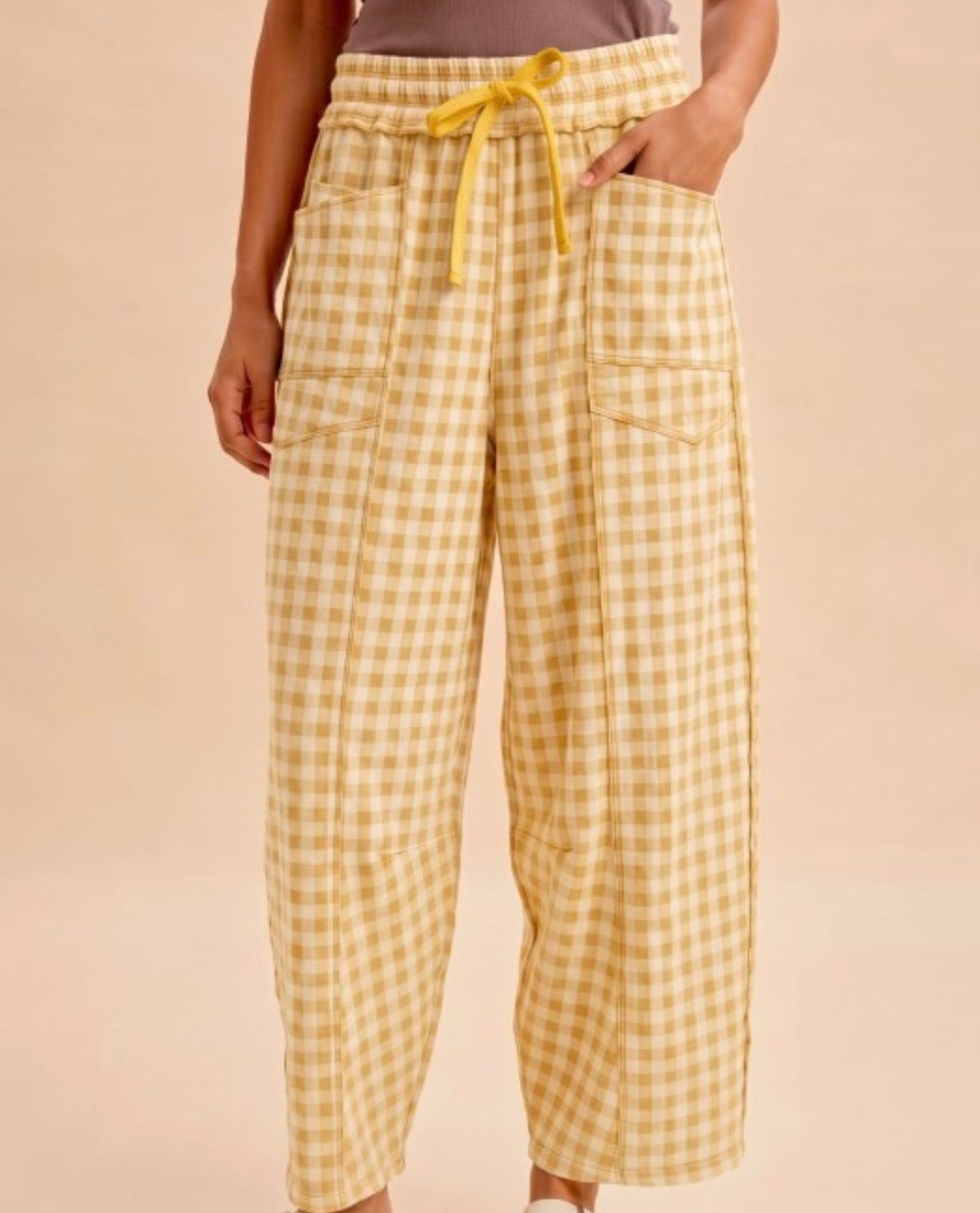 Check Me Out Barrel Utility Pants