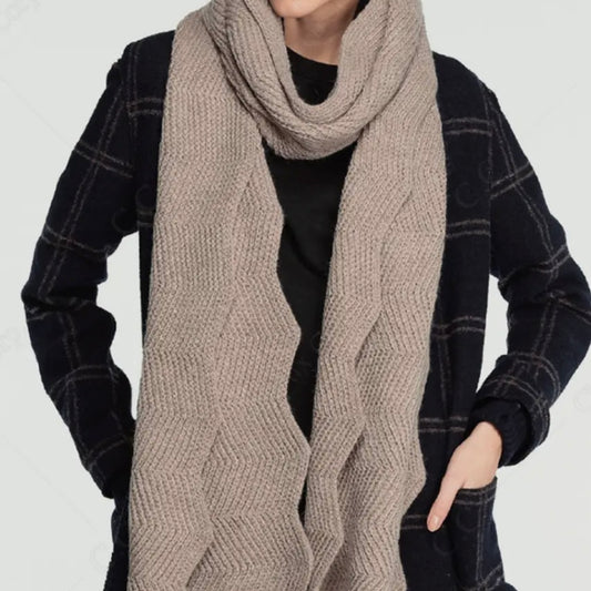 C.C Chevron Knit Scarf