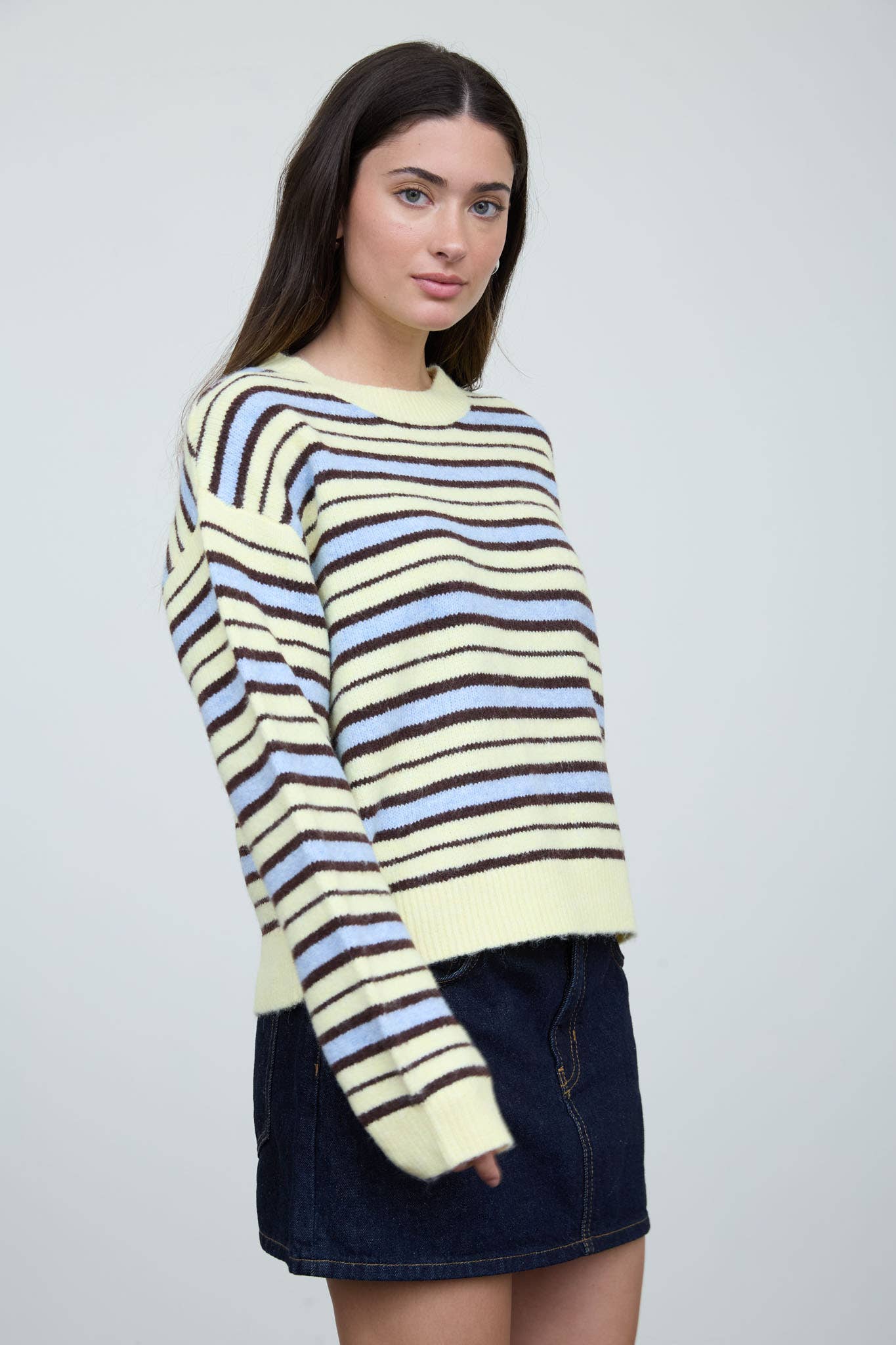Trace the Lines Stripe Sweater