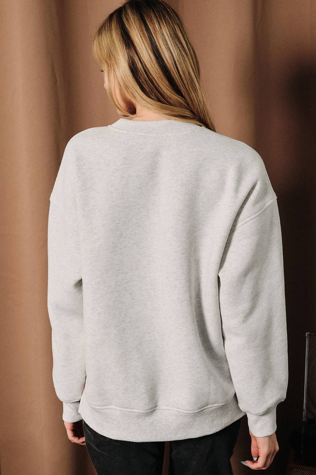 Candy Cane Cutie Embroidered Sweatshirt