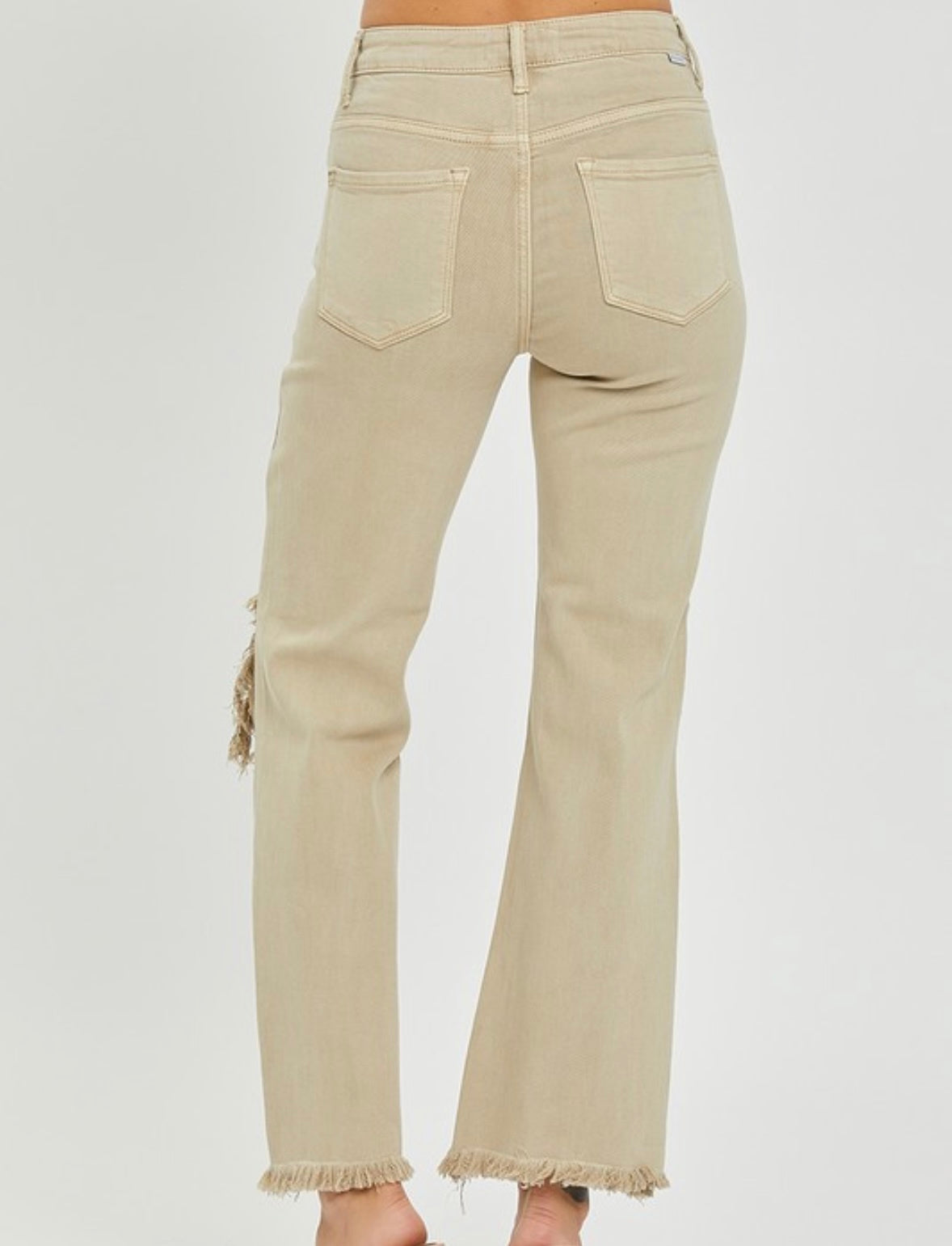 Kylie Straight Leg Jean, Sand