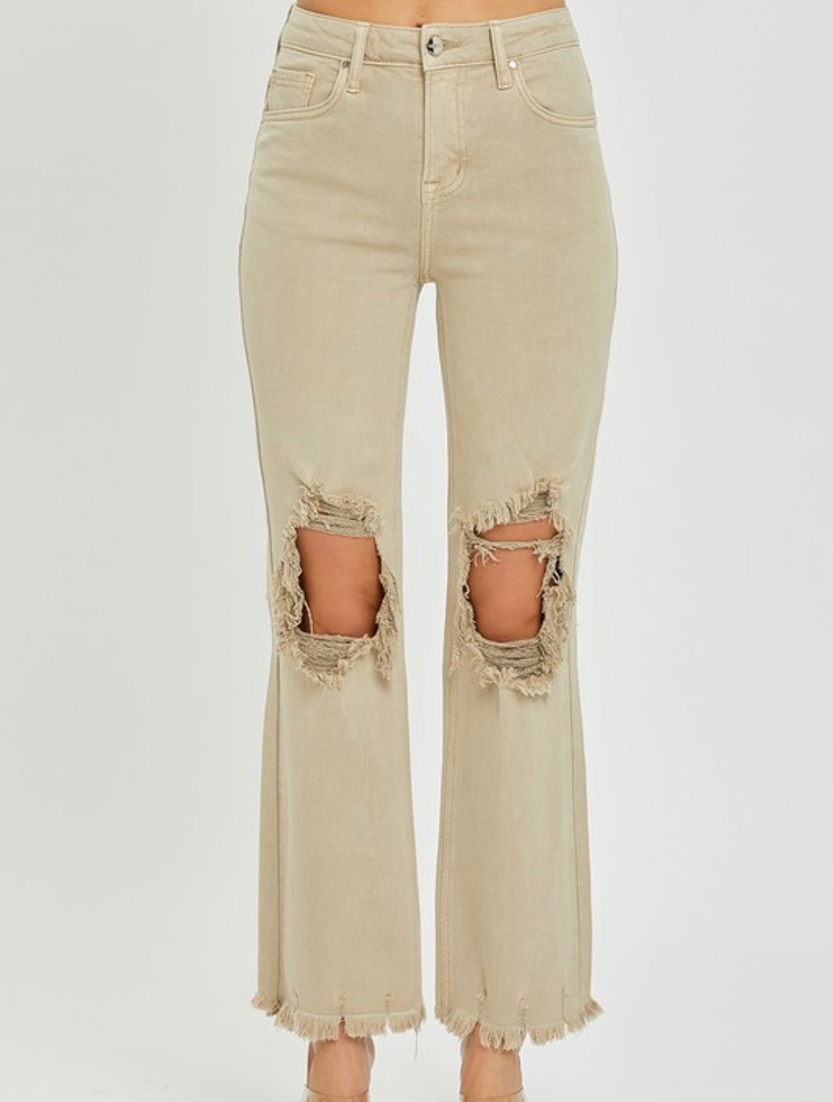 Kylie Straight Leg Jean, Sand