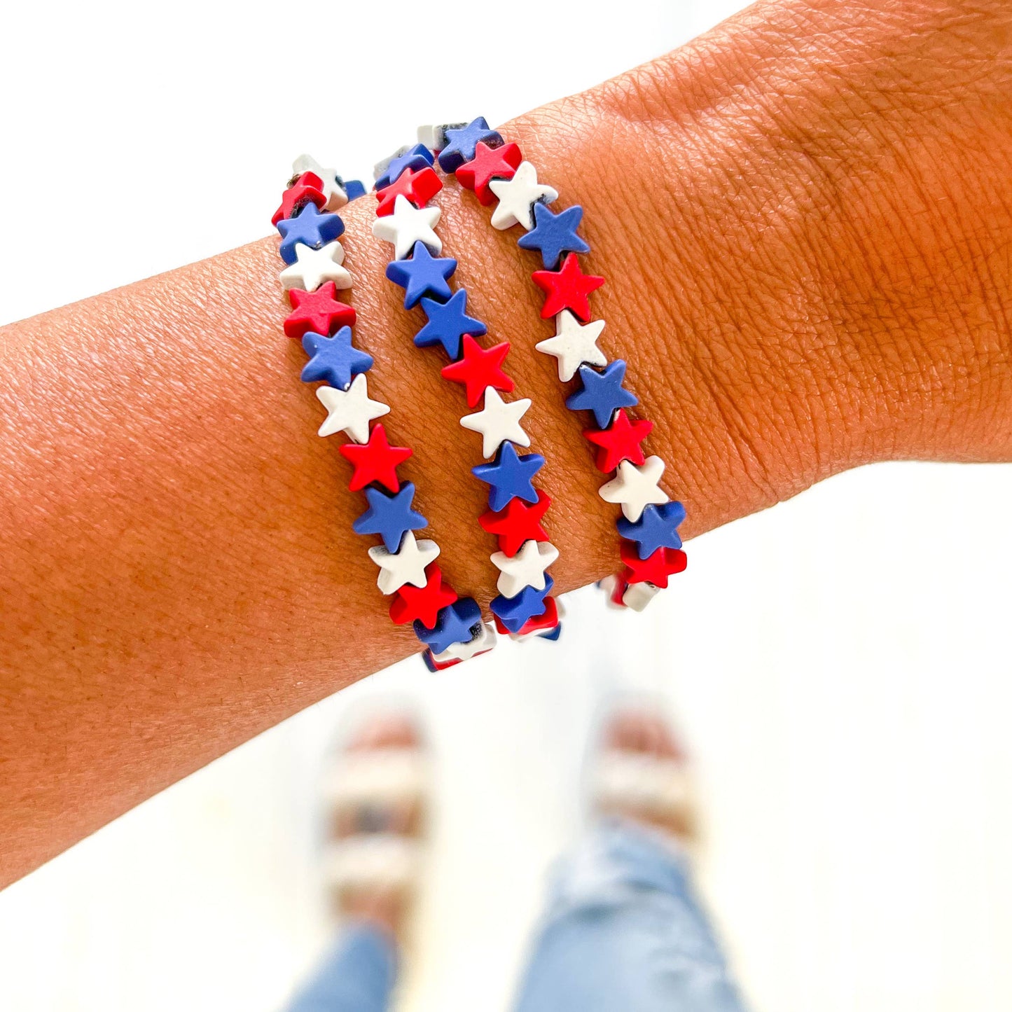 Star 4th of July Bracelets