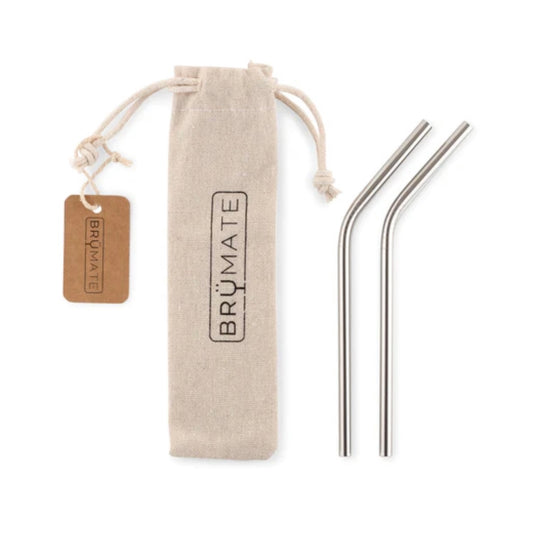 STAINLESS STAIN REUSABLE WINE STRAWS