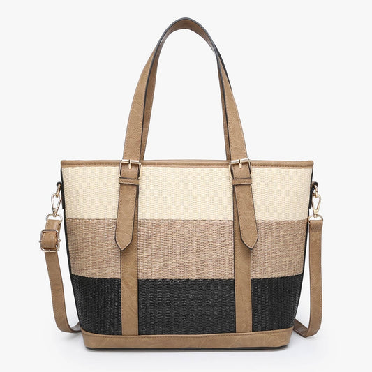 Raya Tri-Color Tote