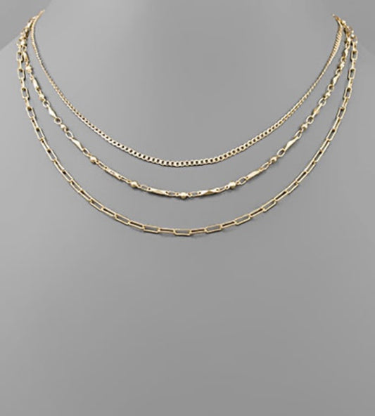 Multi Chain Necklace