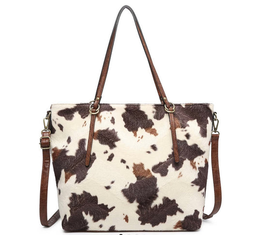 INGRID TOTE W/ZIPPER CLOSURE ANS REMOVABLE STRAP